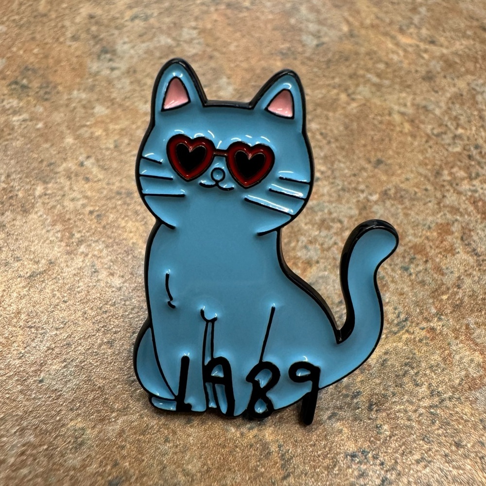 😻Complete Set of 10 Cat Enamel Pins Styled As Taylor Swift Albums - Picture 9 of 11